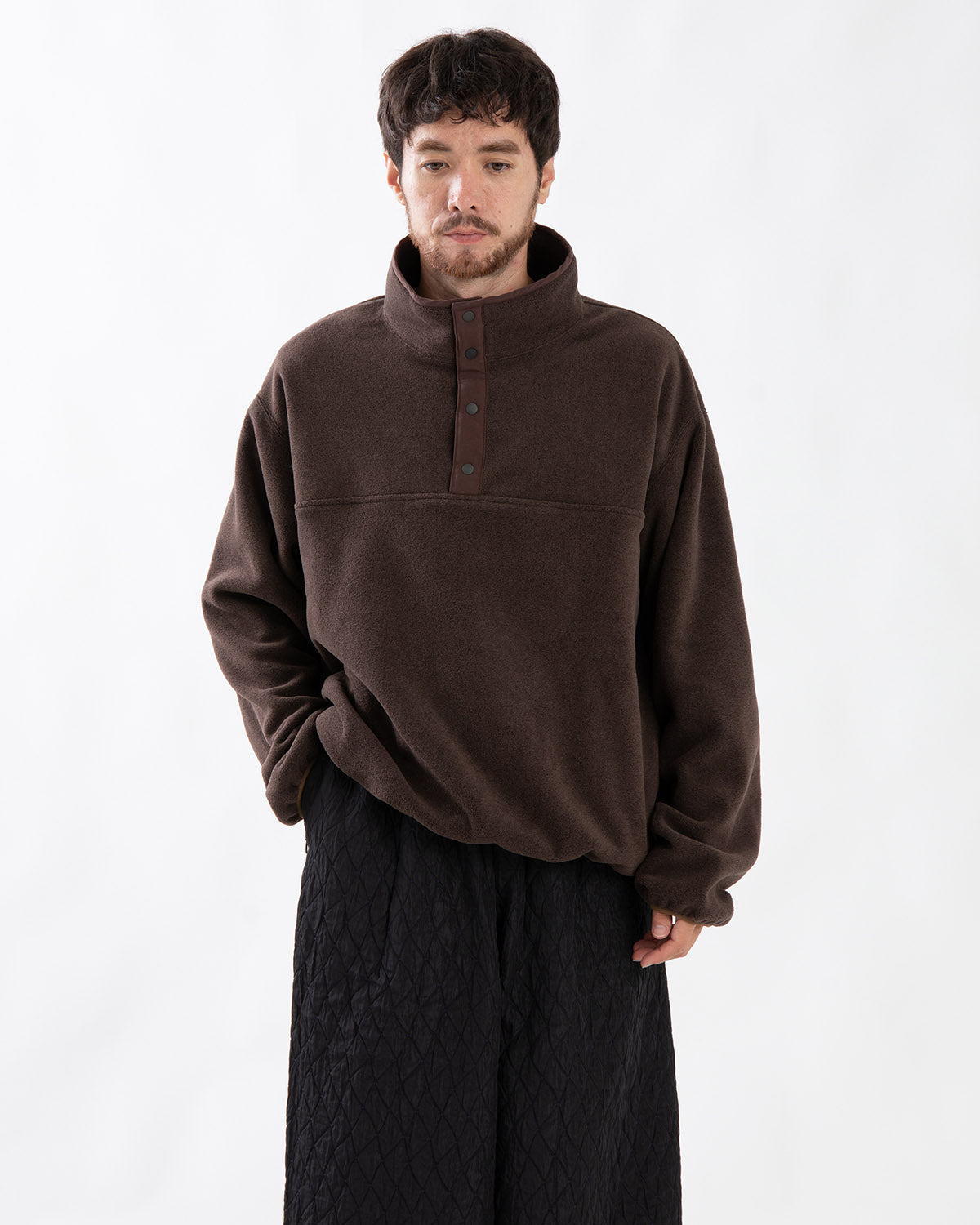 BETWEEN SNAP SHIRT - POLY FLEECE