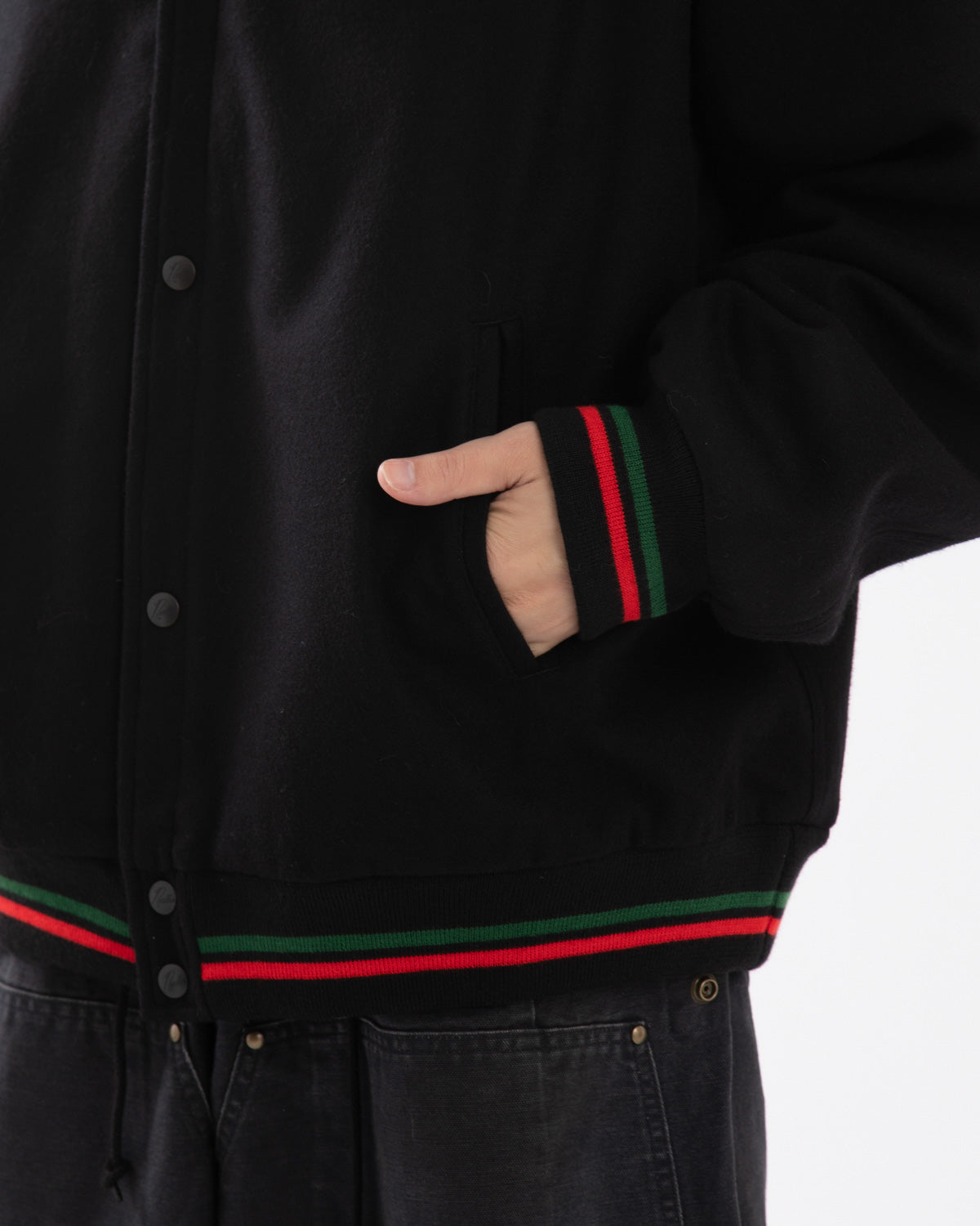 NEEDLES × A TRIBE CALLED QUEST B.B. JACKET - WOOL MELTON