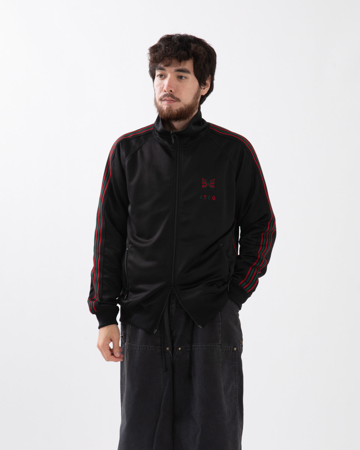 NEEDLES × A TRIBE CALLED QUEST TRACK JACKET - POLY SMOOTH