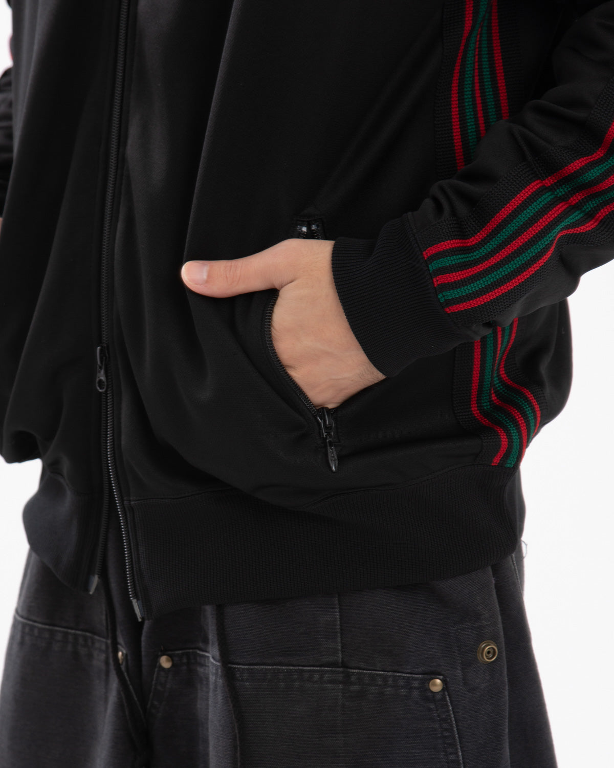NEEDLES × A TRIBE CALLED QUEST TRACK JACKET - POLY SMOOTH
