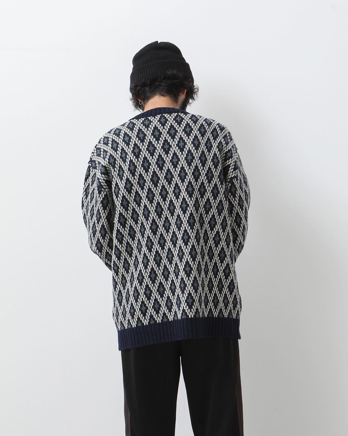 CREW NECK SWEATER - SHETLAND