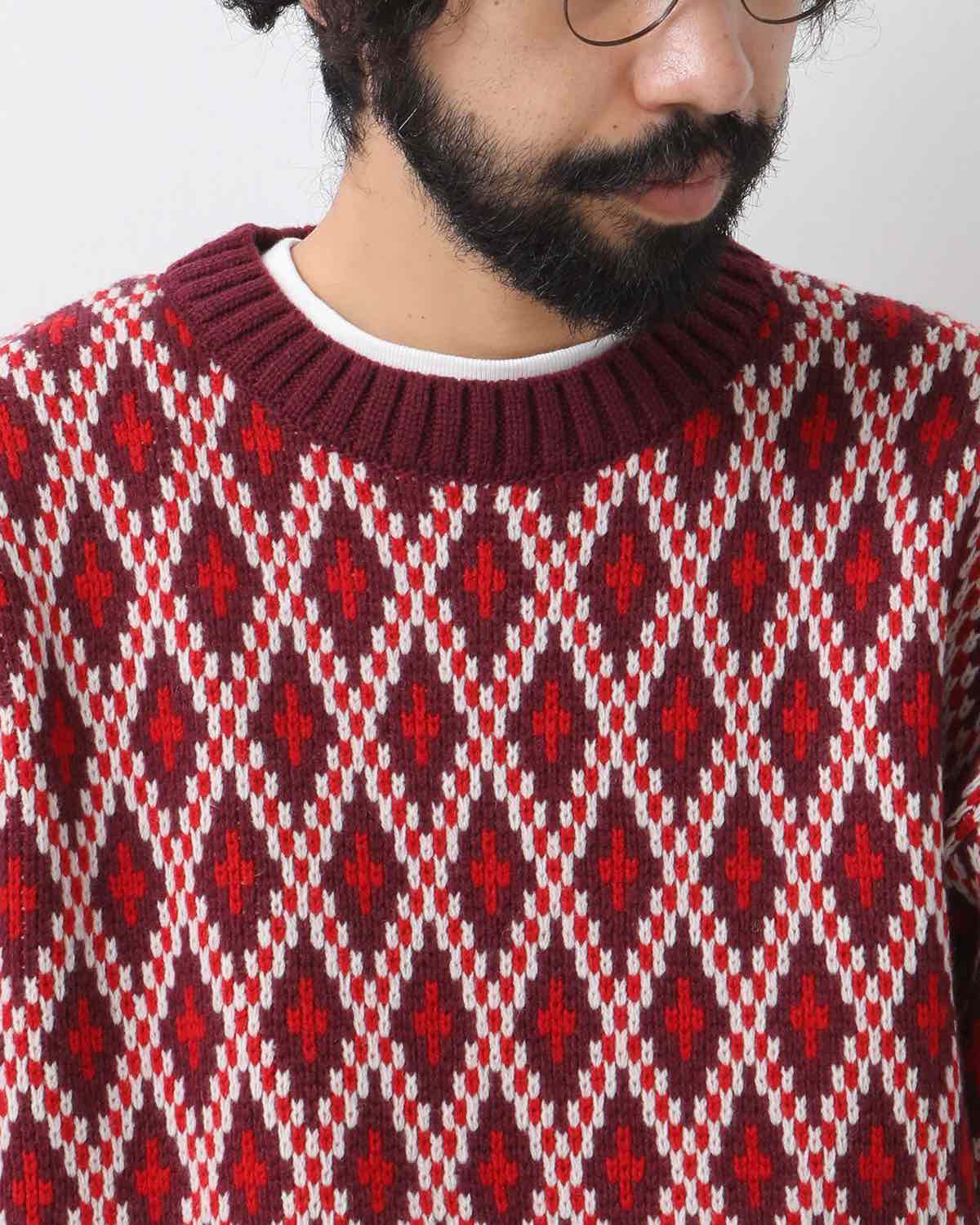 CREW NECK SWEATER - SHETLAND