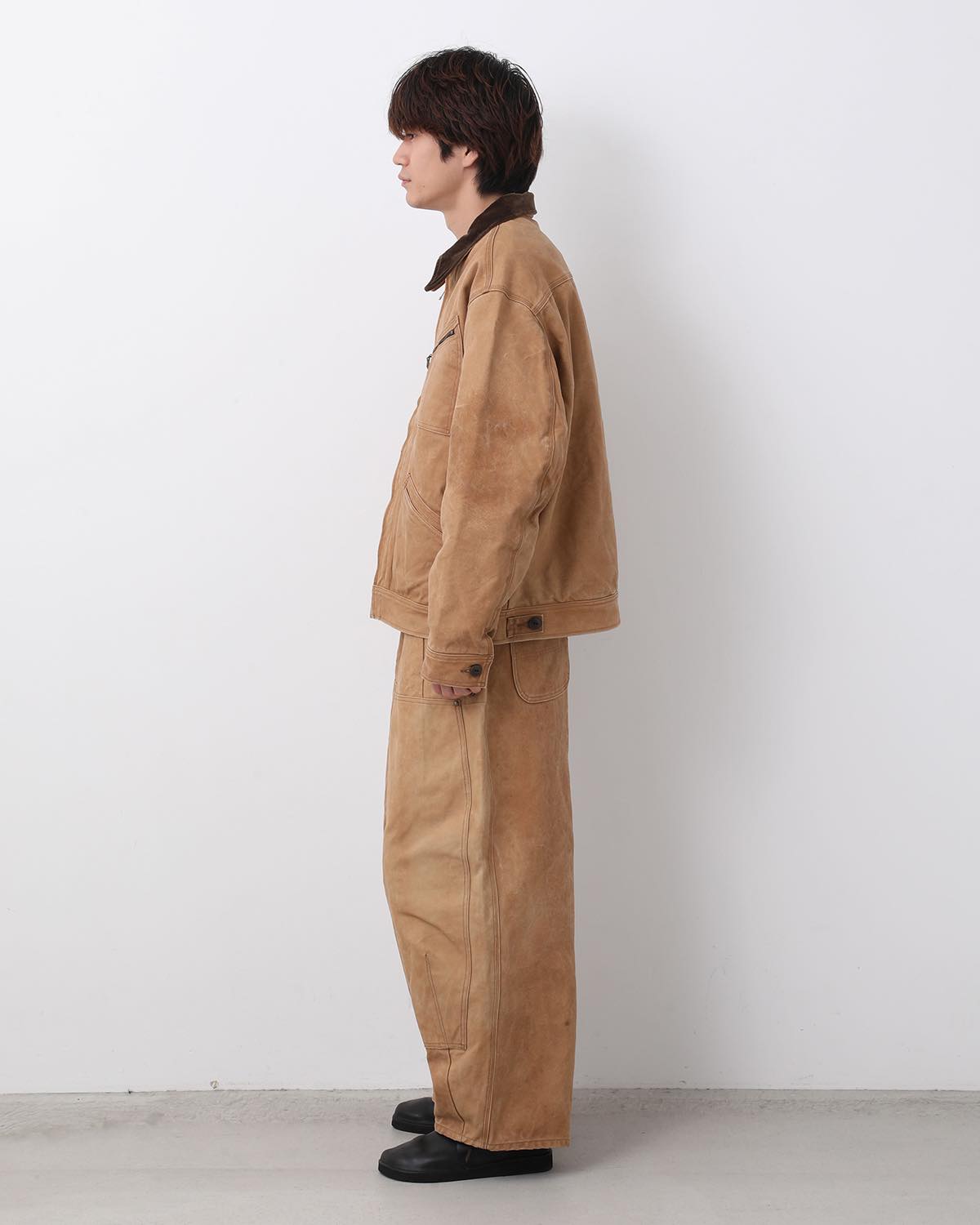 H.D. APRON PAINTER PANT - DUCK CANVAS / KAKISHIBU PAINT