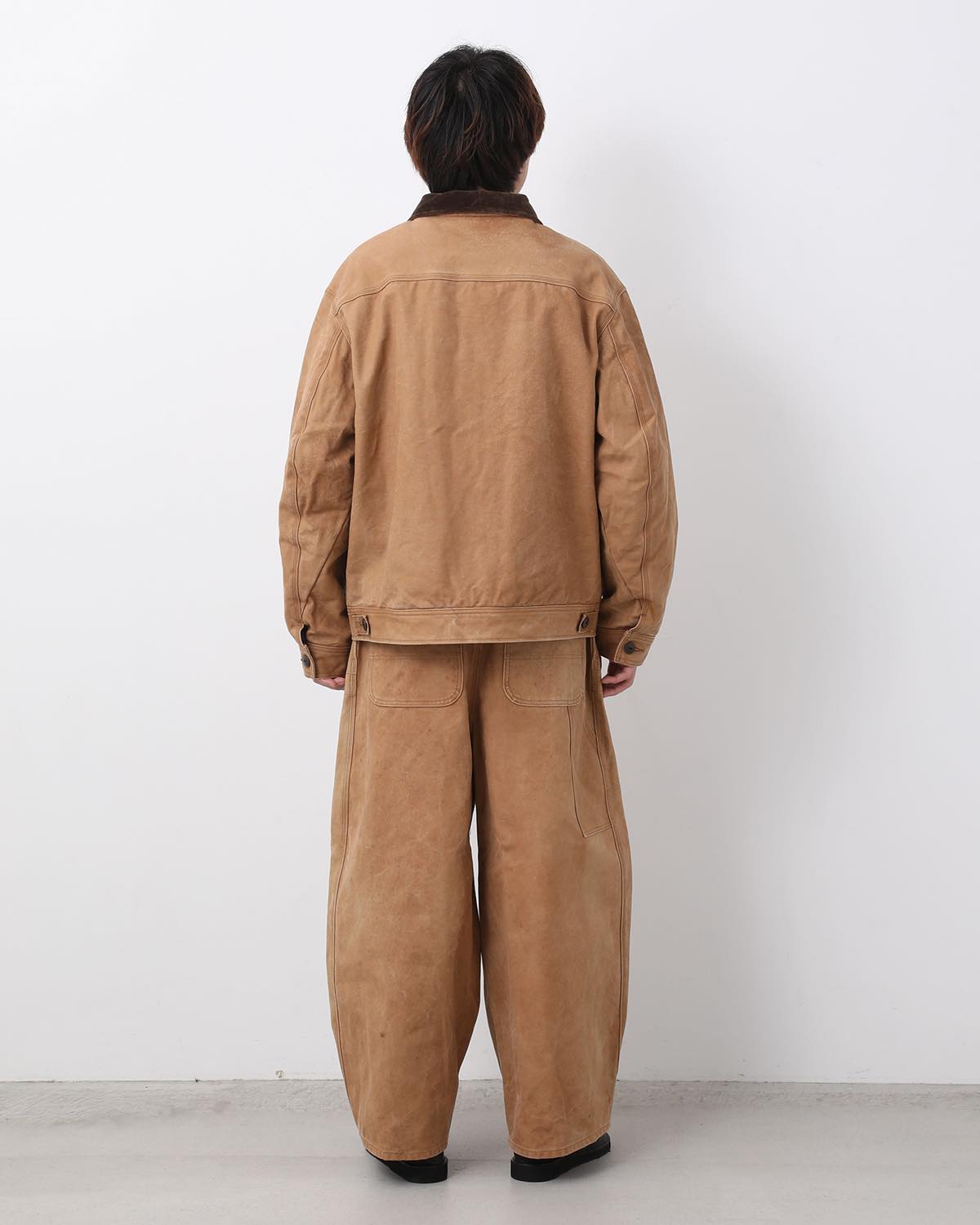 H.D. APRON PAINTER PANT - DUCK CANVAS / KAKISHIBU PAINT
