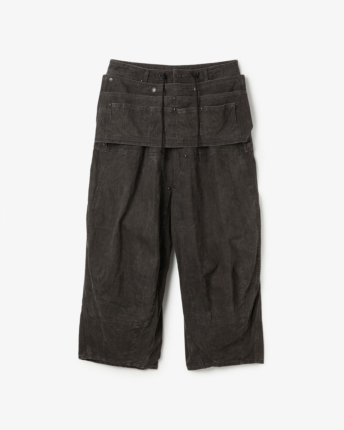 H.D. APRON PAINTER PANT - C/L CANVAS / SUMI DYE