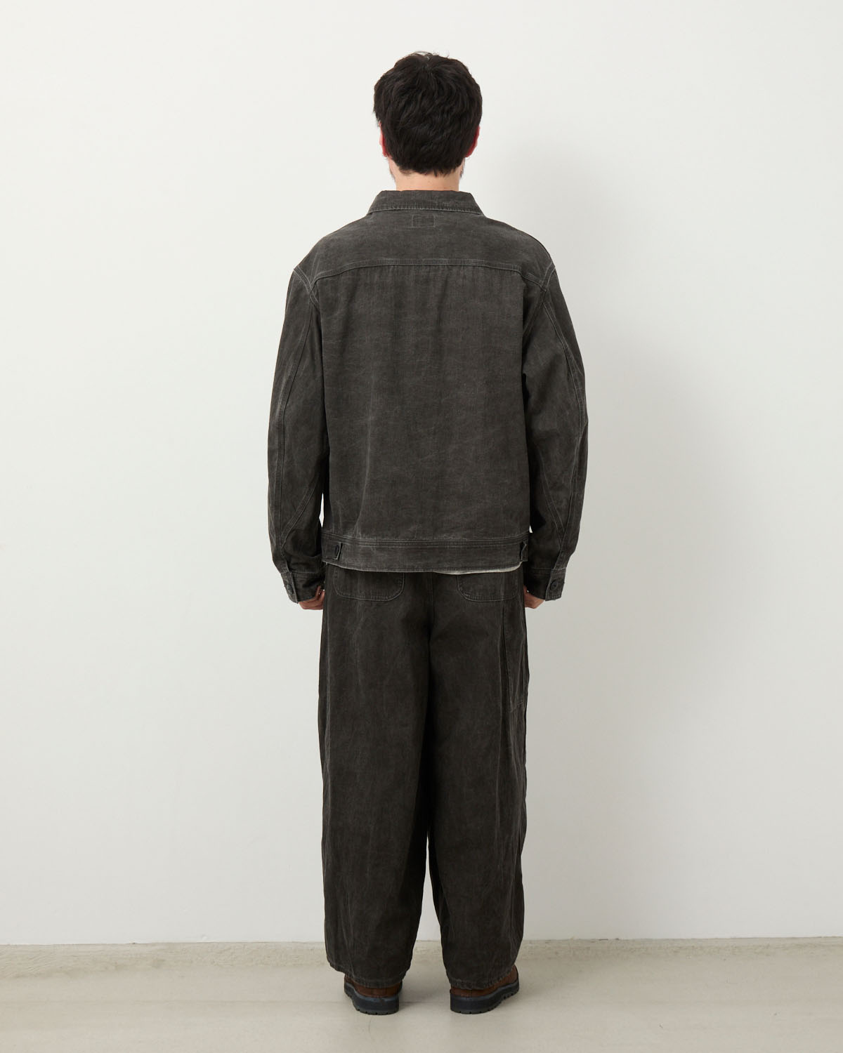 H.D. APRON PAINTER PANT - C/L CANVAS / SUMI DYE