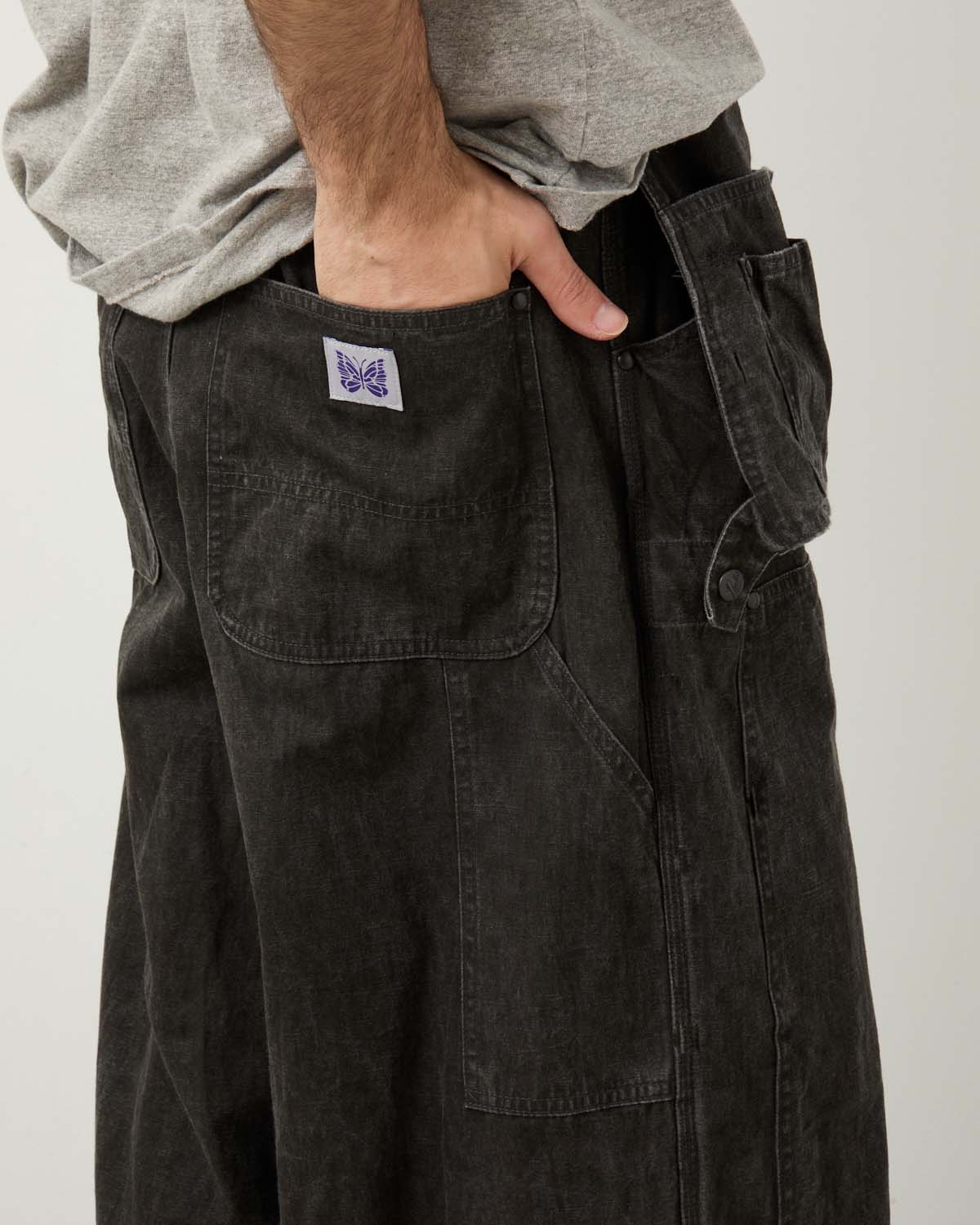 H.D. APRON PAINTER PANT - C/L CANVAS / SUMI DYE