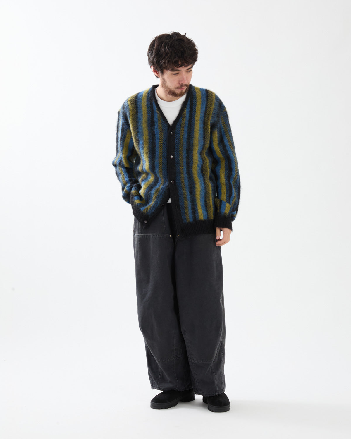 H.D. APRON PAINTER PANT - SULFER DYE DUCK