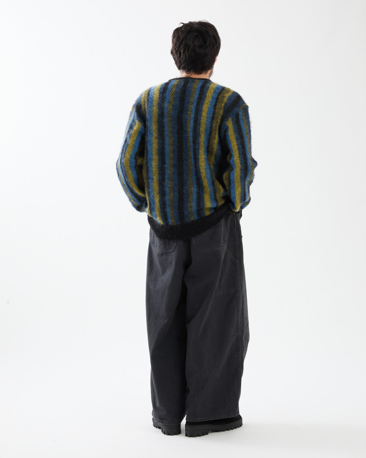 H.D. APRON PAINTER PANT - SULFER DYE DUCK