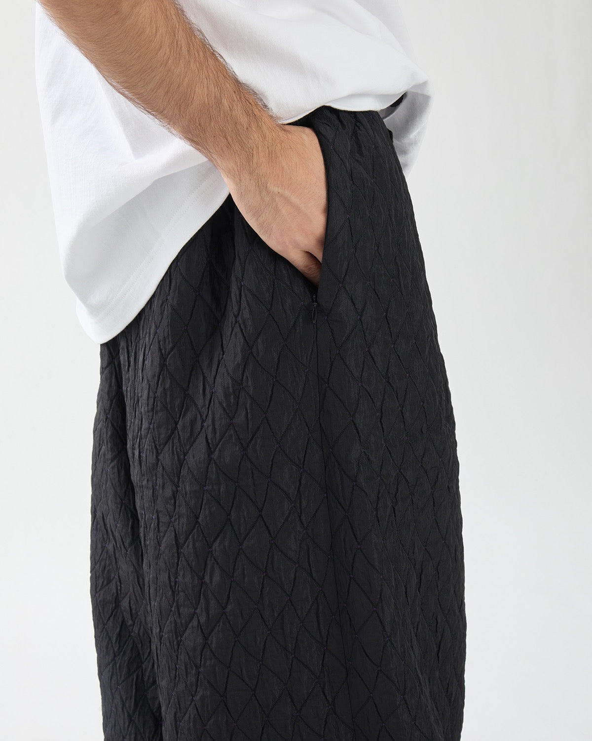 H.D. PANT - FRINGE JACQUARD / RIPPLES