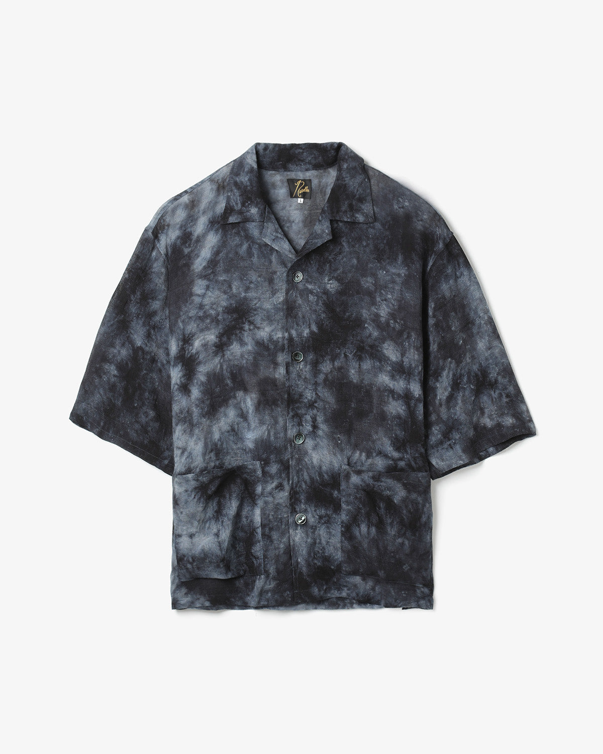CABANA SHIRT - MESH JACQUARD / UNEVEN DYE