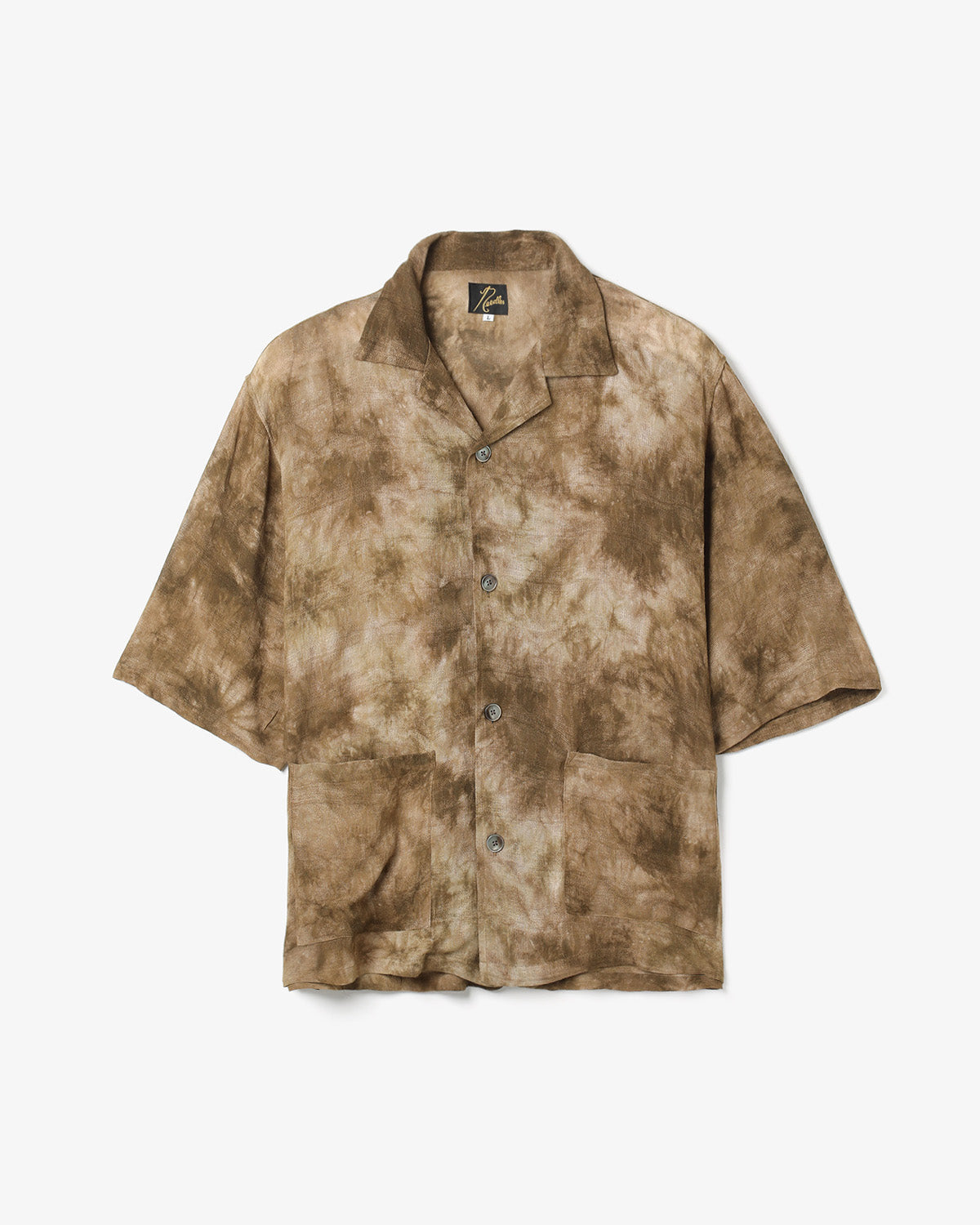 CABANA SHIRT - MESH JACQUARD / UNEVEN DYE