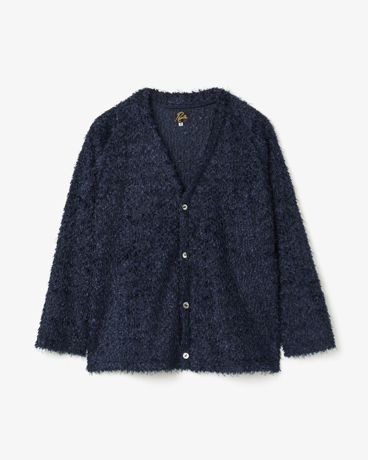 V NECK CARDIGAN - FEATHER TULLE
