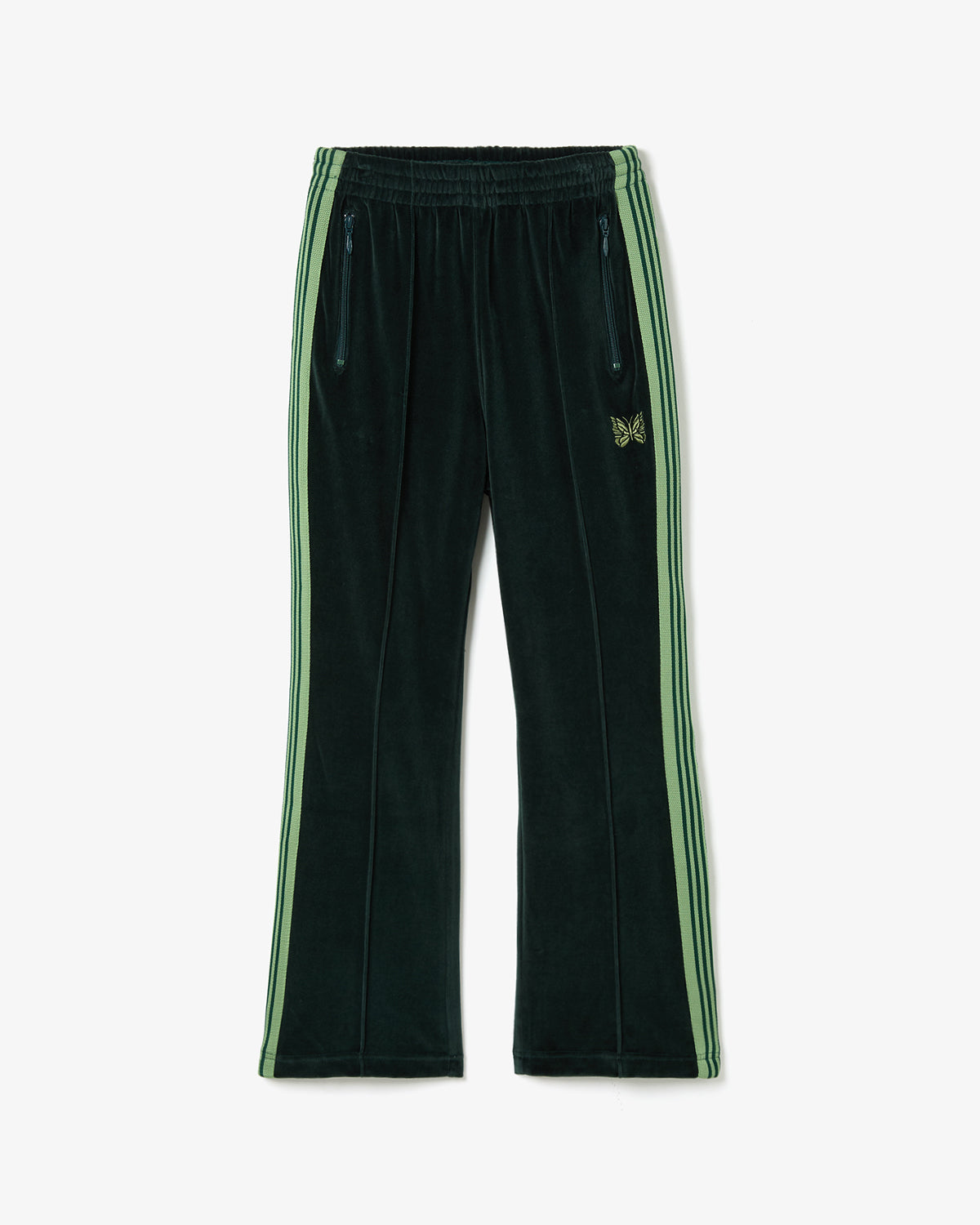 BOOT-CUT TRACK PANT - C/PE VELOUR