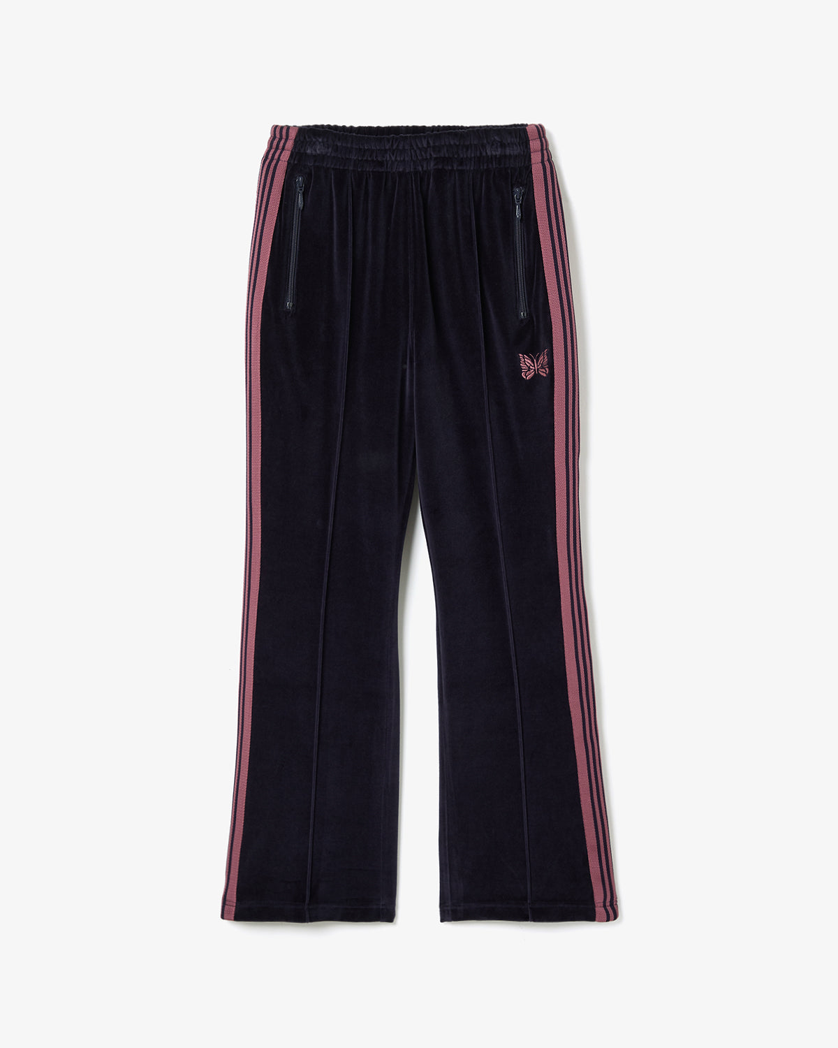 BOOT-CUT TRACK PANT - C/PE VELOUR