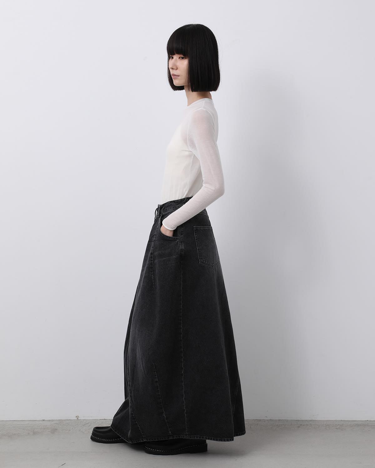 H.D. JEAN SKIRT - 12OZ DENIM