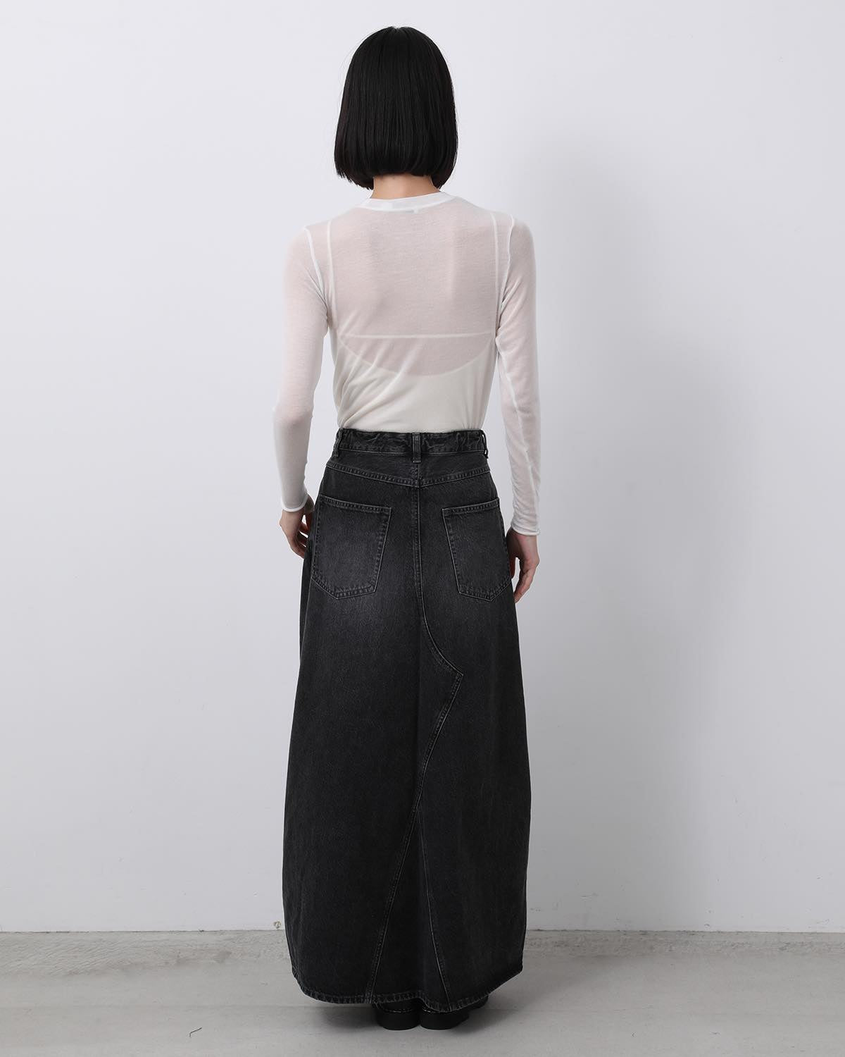 H.D. JEAN SKIRT - 12OZ DENIM