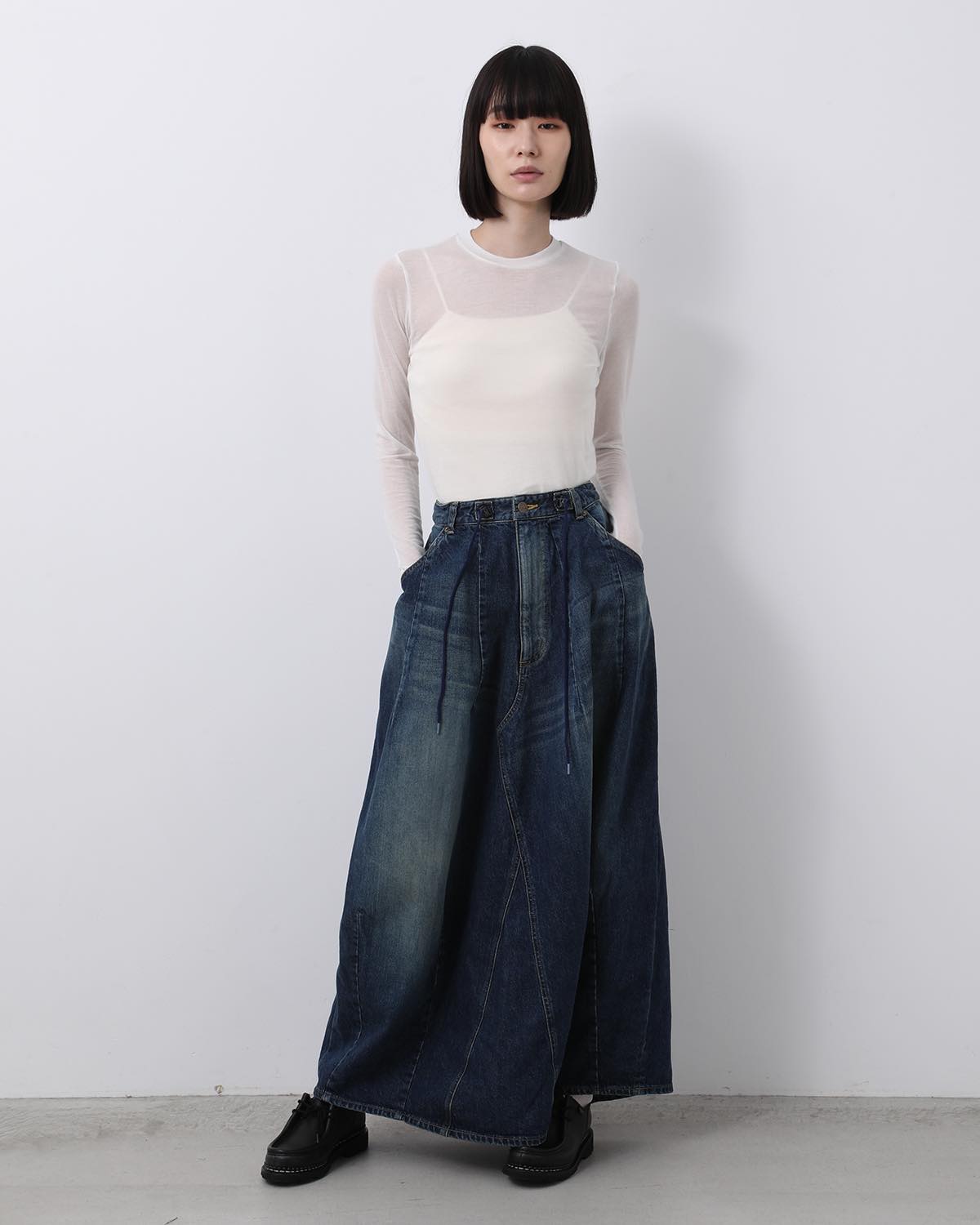 H.D. JEAN SKIRT - 12OZ DENIM