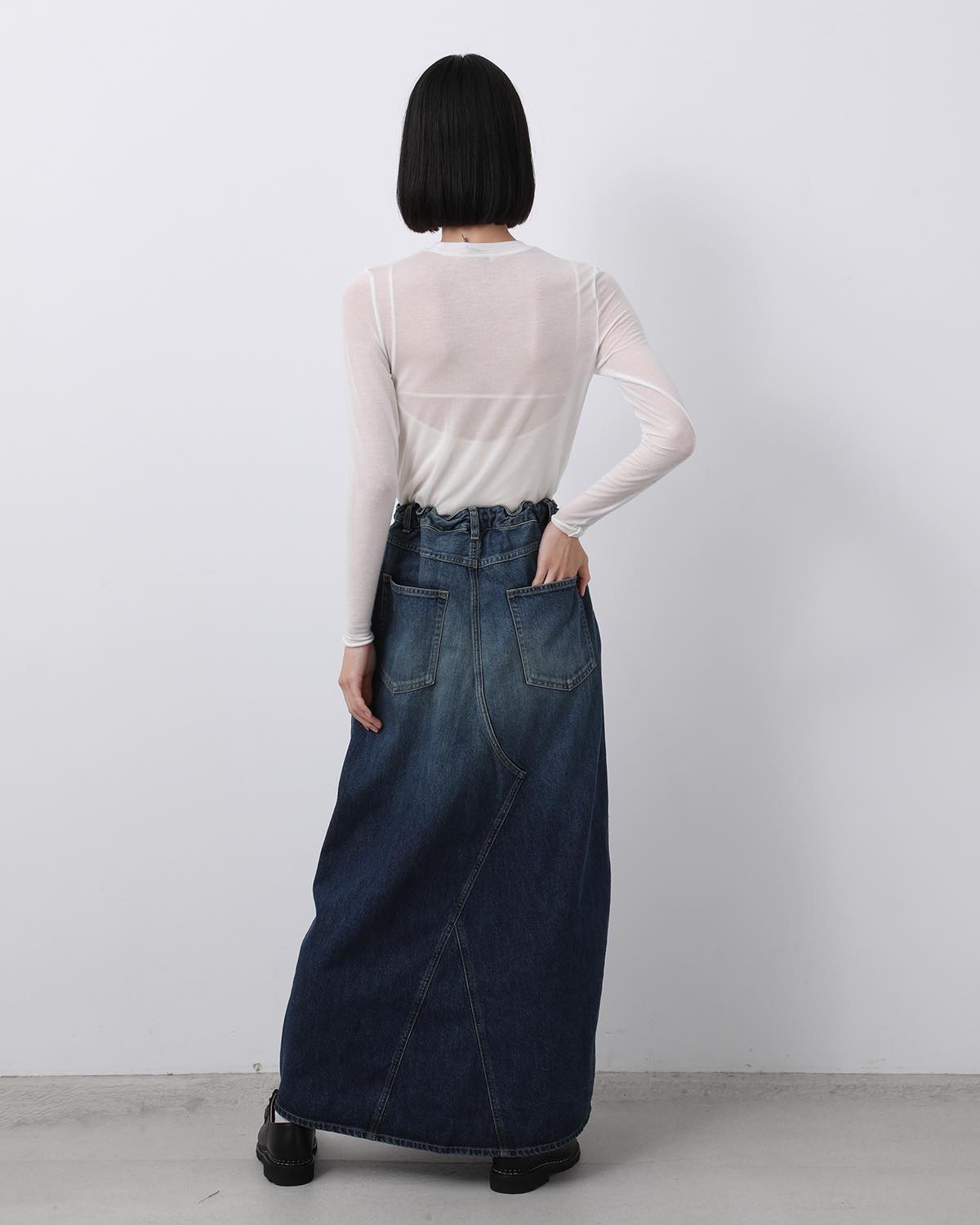 H.D. JEAN SKIRT - 12OZ DENIM