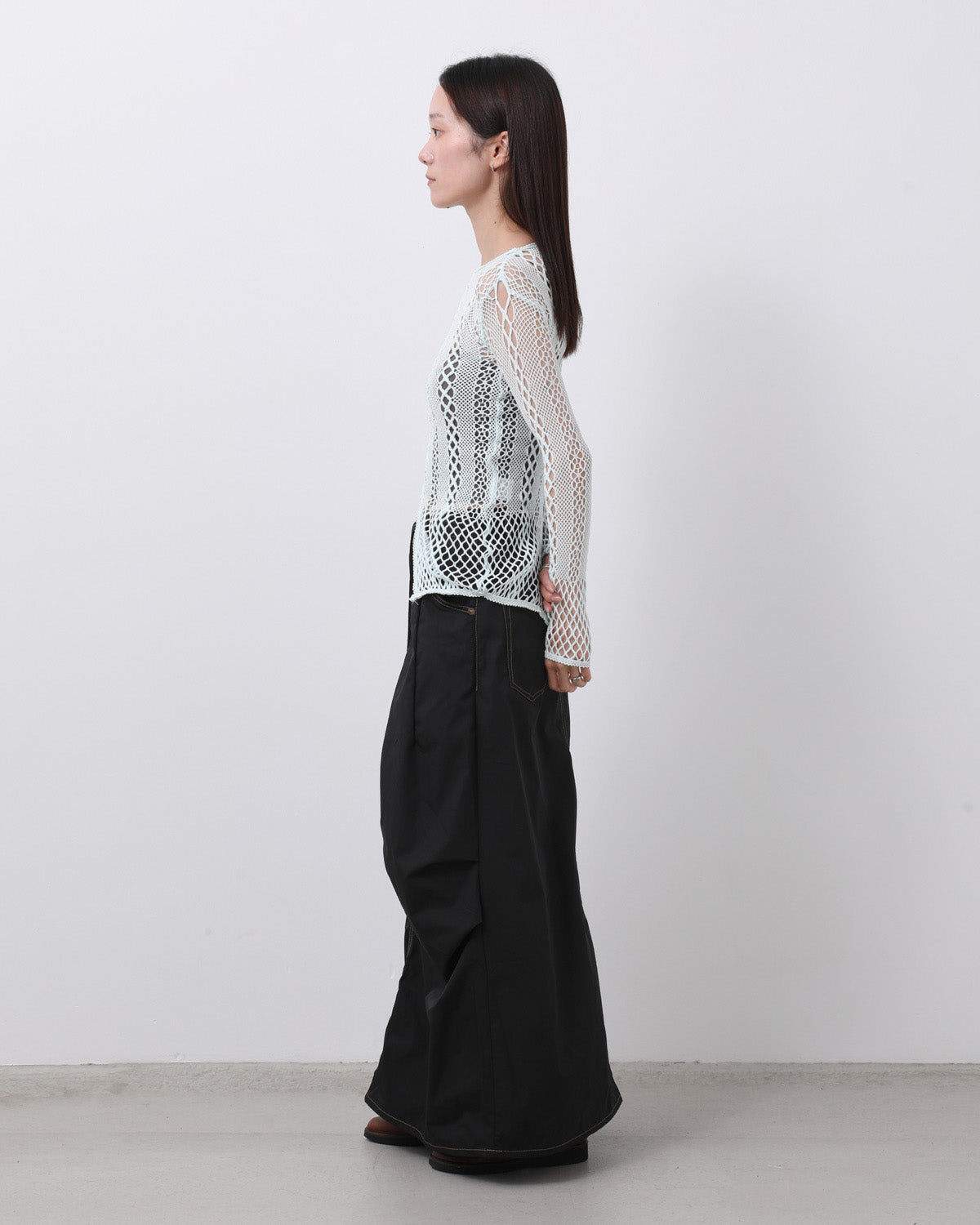 H.D. SKIRT - MEMORY POLY TAFFETA