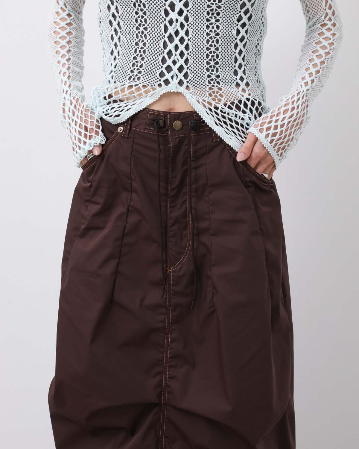 H.D. SKIRT - MEMORY POLY TAFFETA