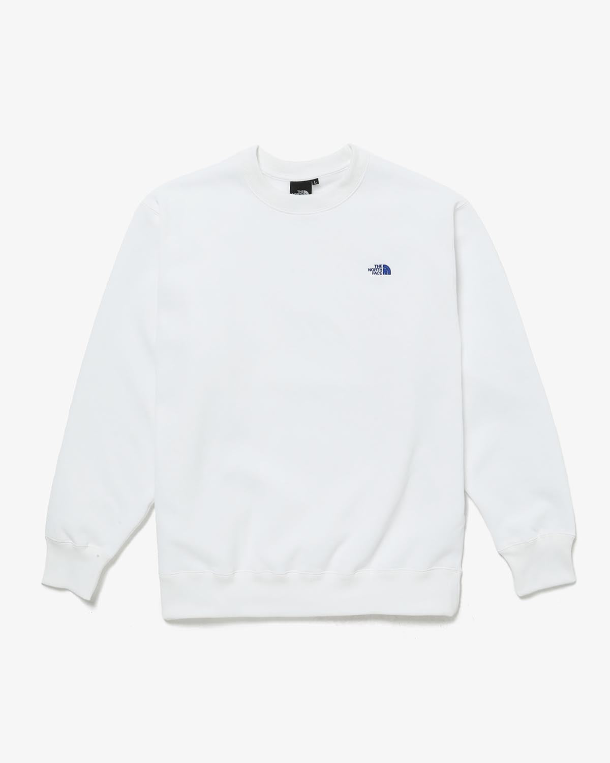 SMALL LOGO HEATHER SWEAT CREW