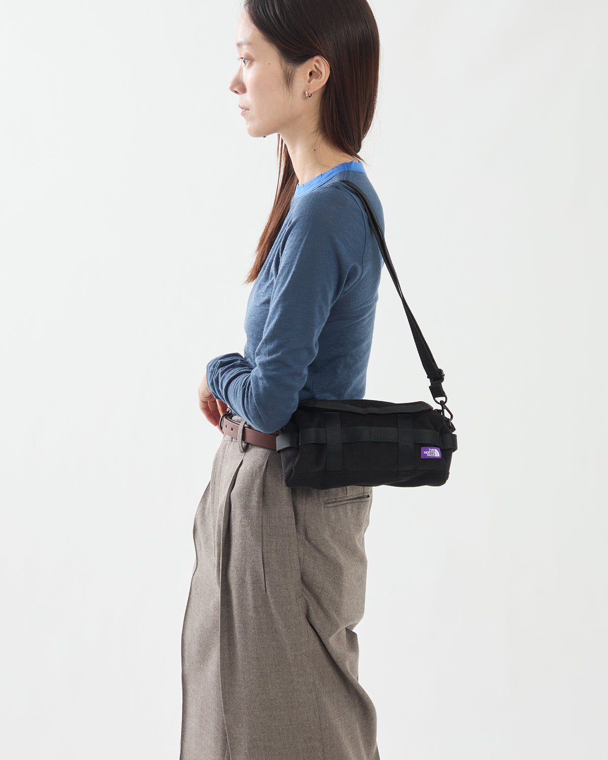 SYNTHETIC LEATHER DEMI DUFFLE BAG