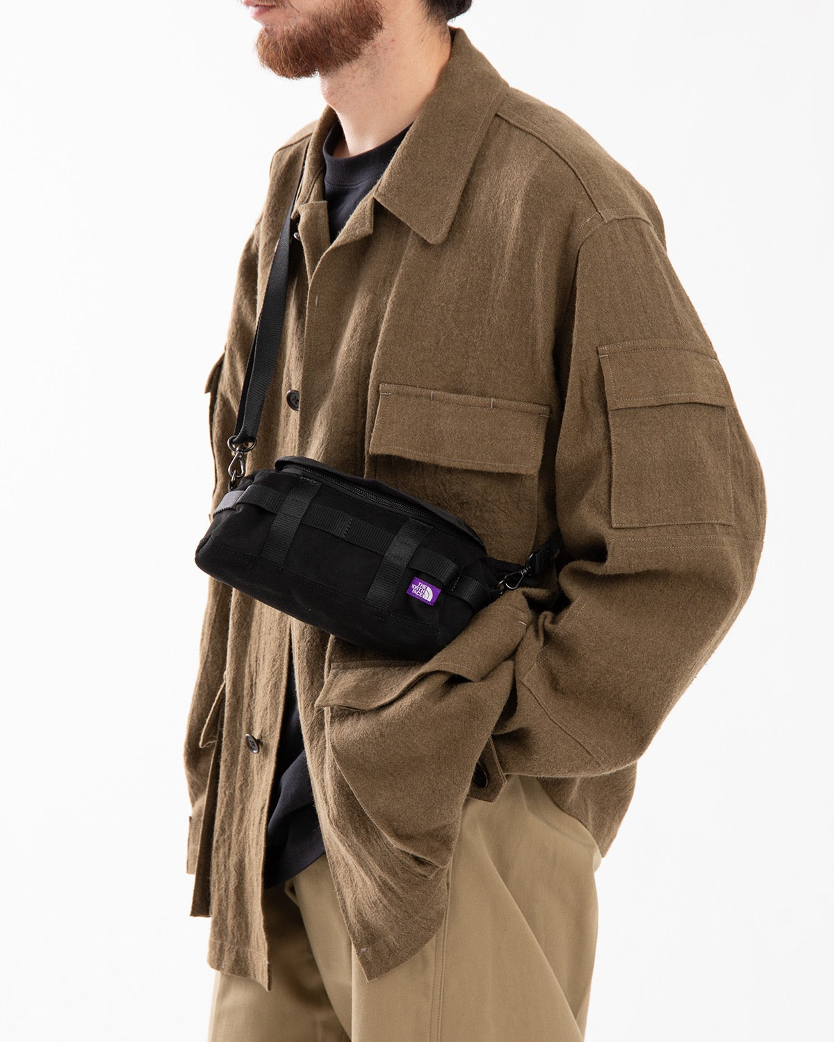 SYNTHETIC LEATHER DEMI DUFFLE BAG