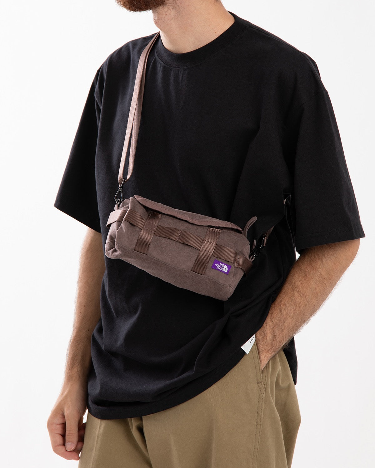SYNTHETIC LEATHER DEMI DUFFLE BAG