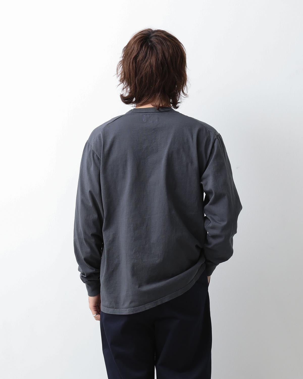 7OZ LONG SLEEVE POCKET TEE