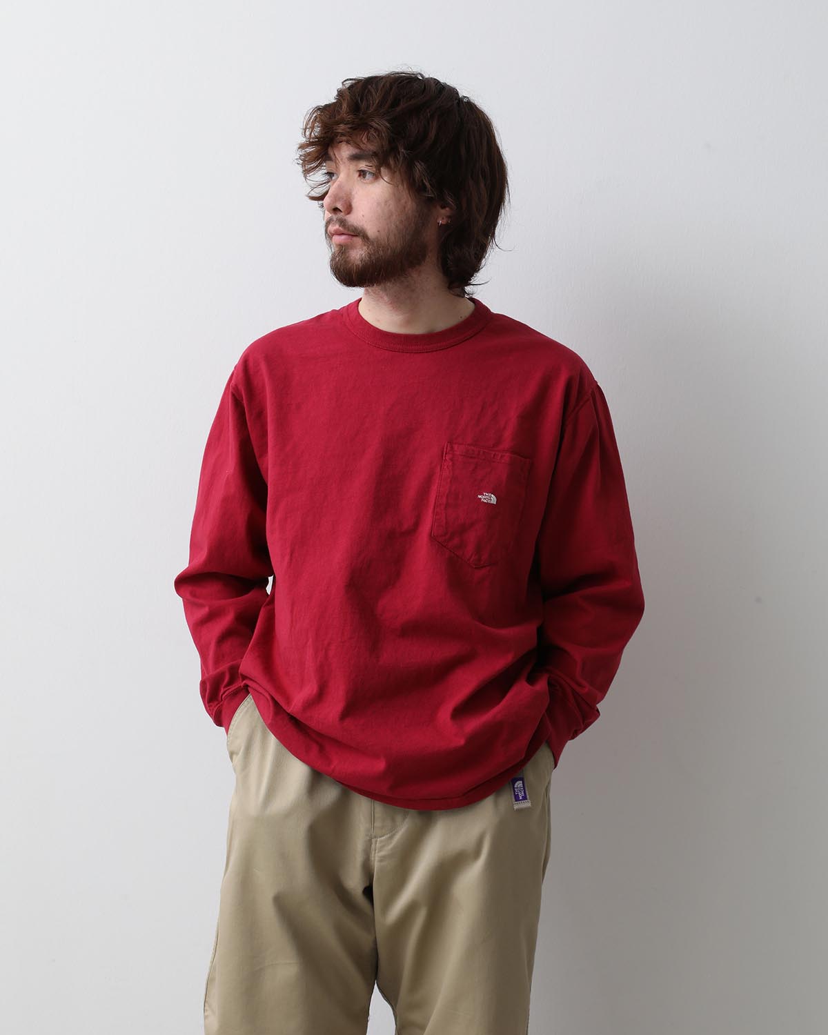 7OZ LONG SLEEVE POCKET TEE