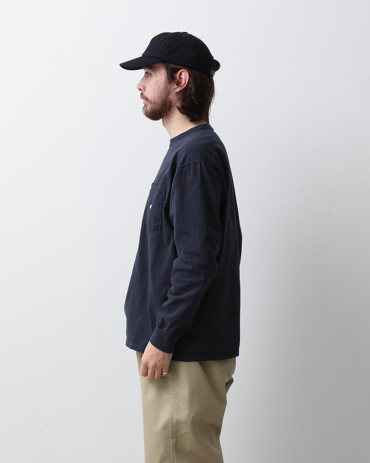 7OZ LONG SLEEVE POCKET TEE