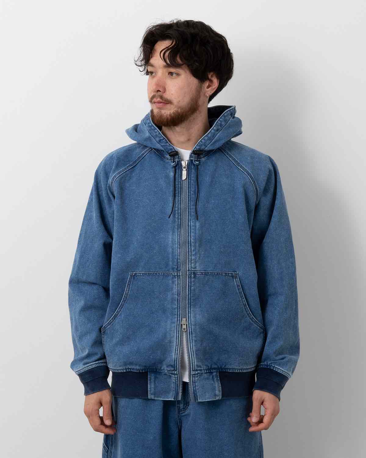 PLAS INDIGO FIELD PARKA