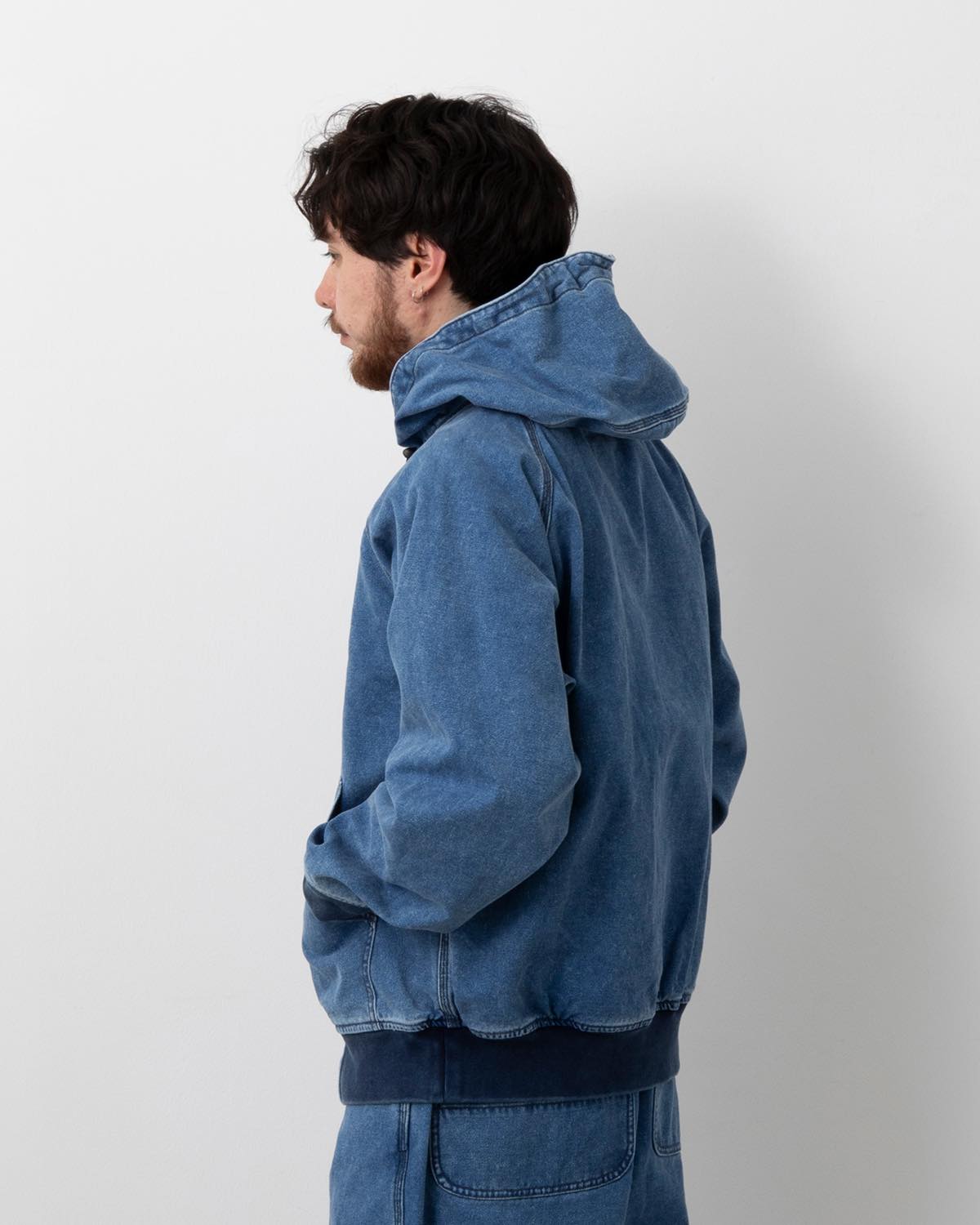 PLAS INDIGO FIELD PARKA