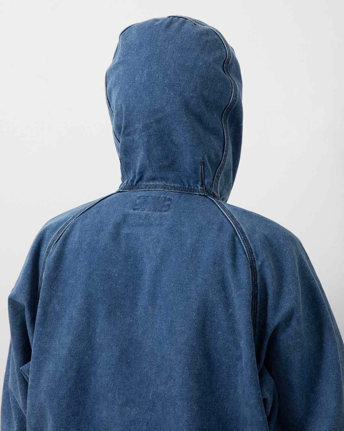 PLAS INDIGO FIELD PARKA