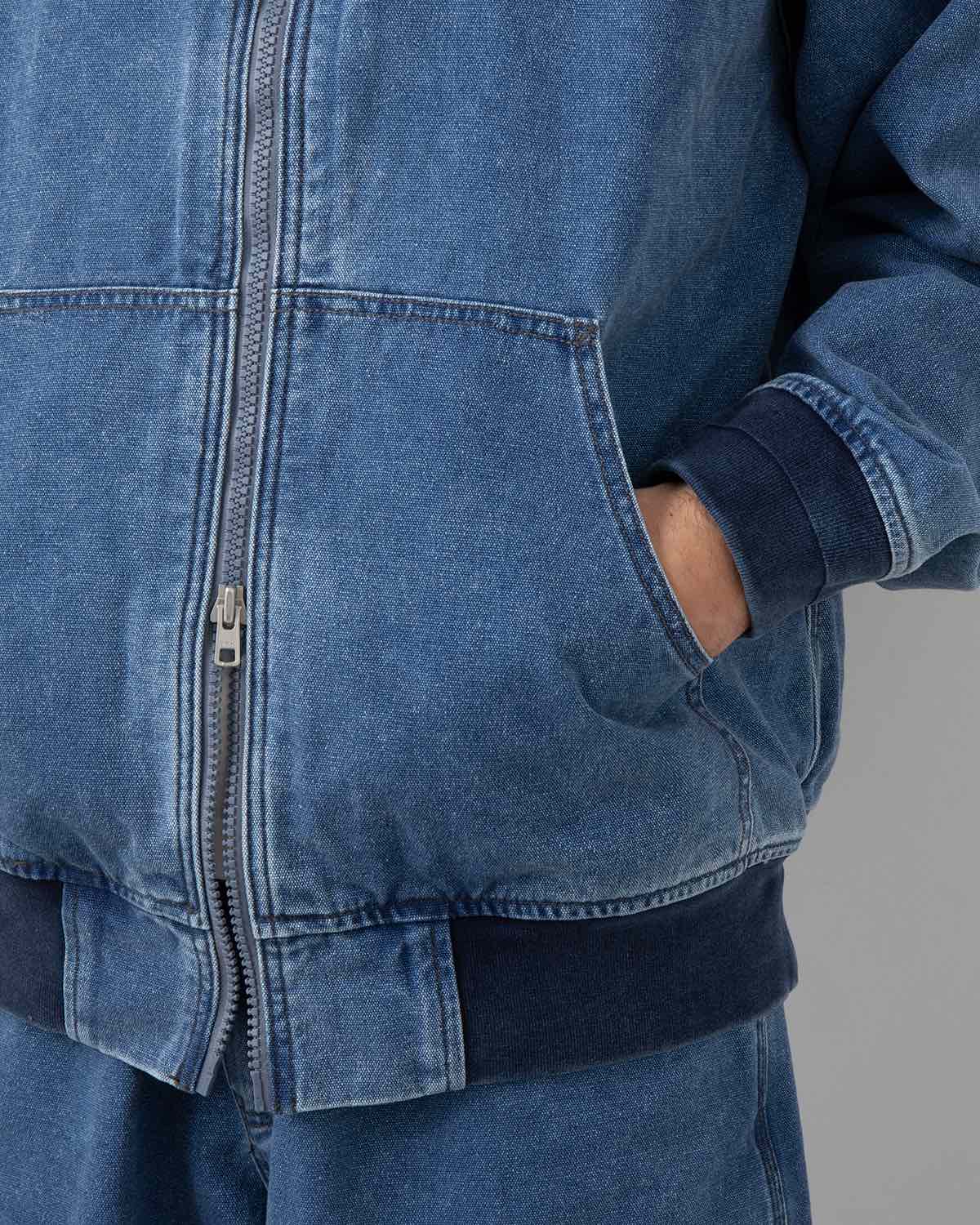 PLAS INDIGO FIELD PARKA