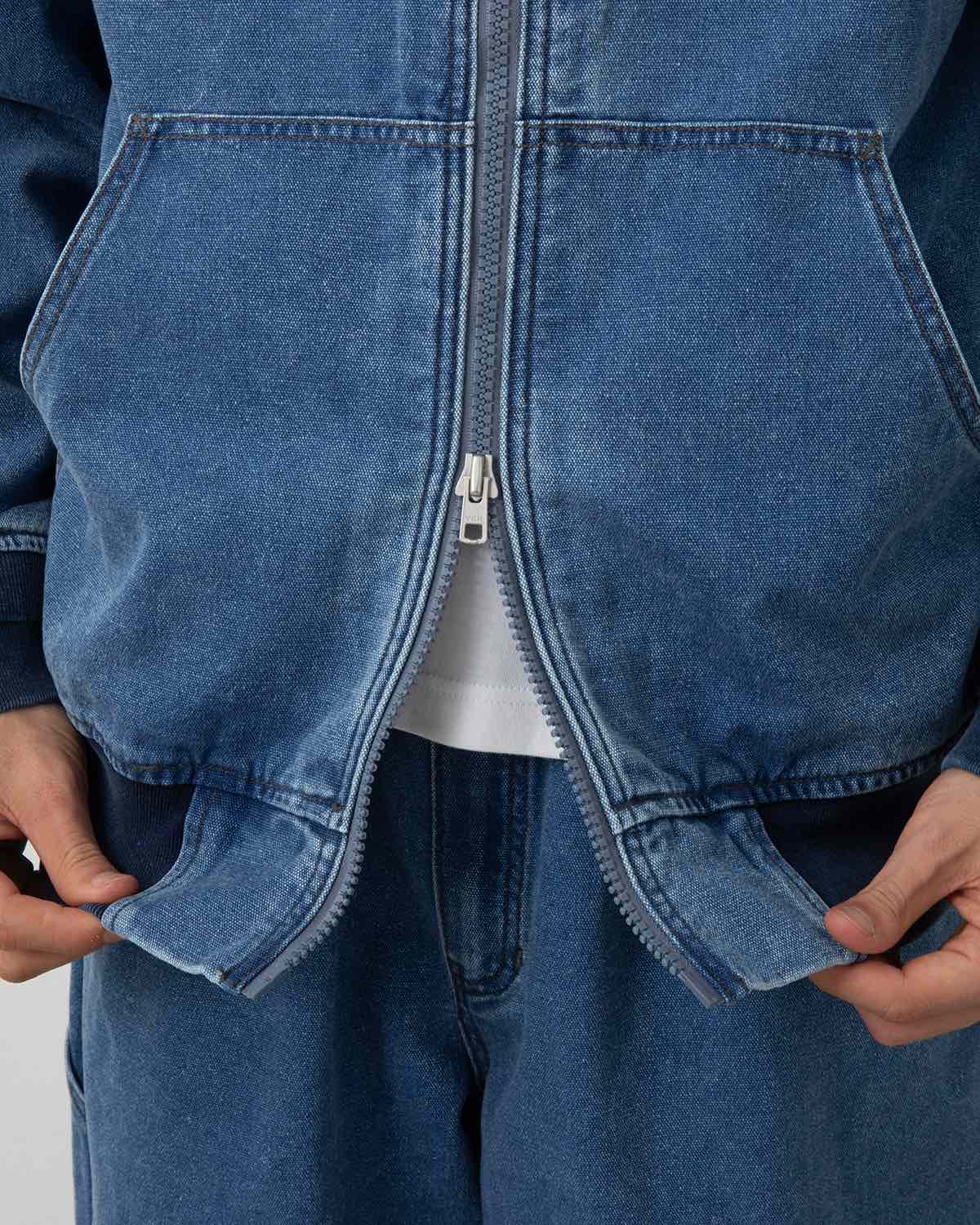 PLAS INDIGO FIELD PARKA