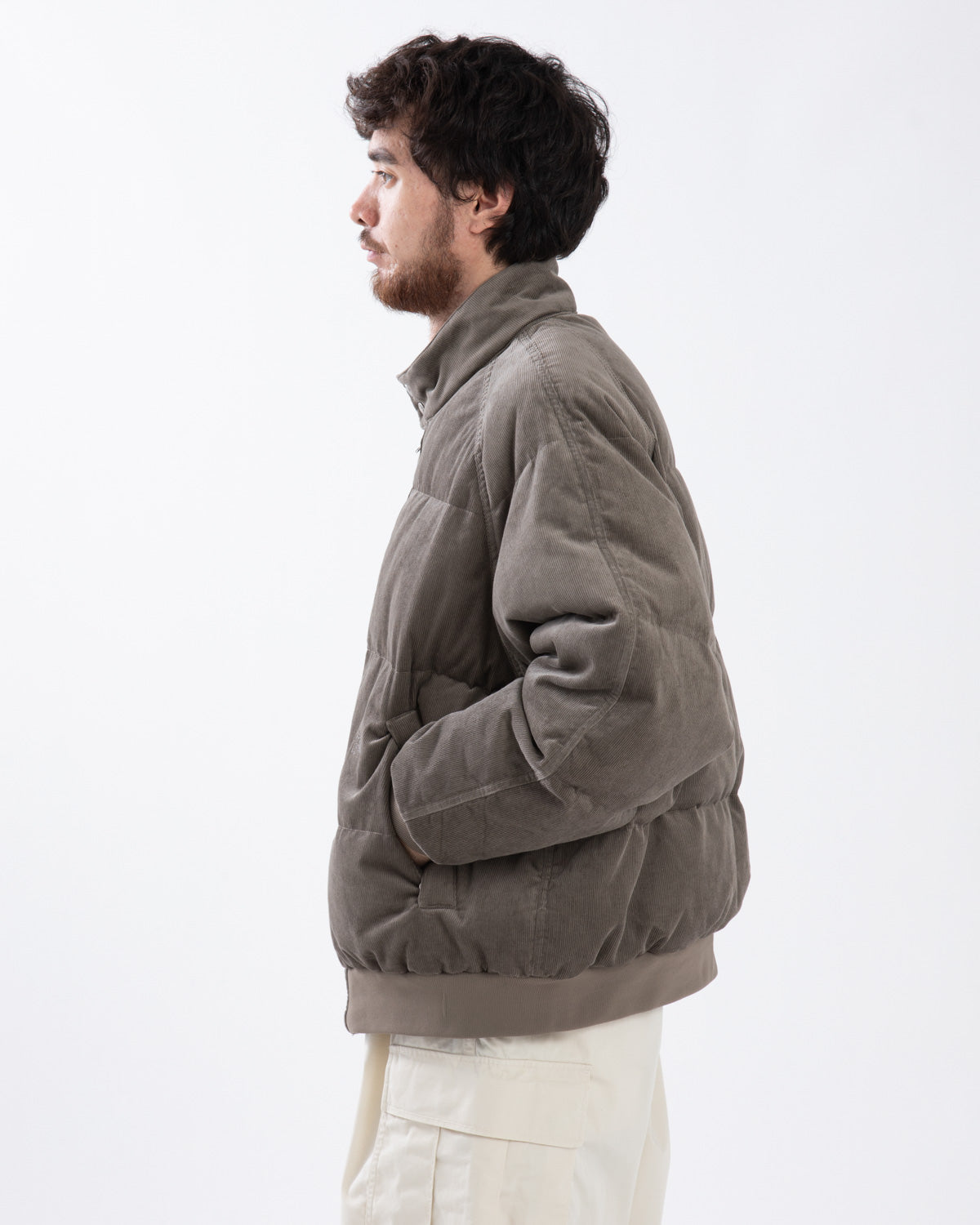 CORDUROY FIELD DOWN JACKET