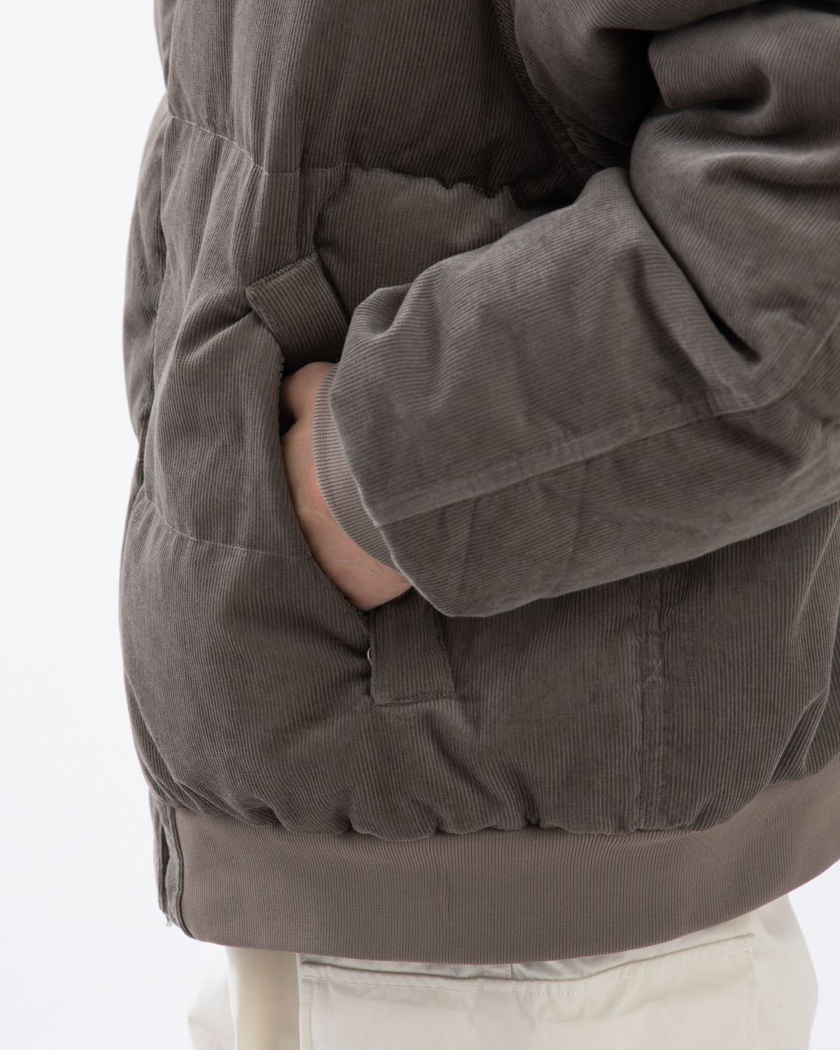 CORDUROY FIELD DOWN JACKET