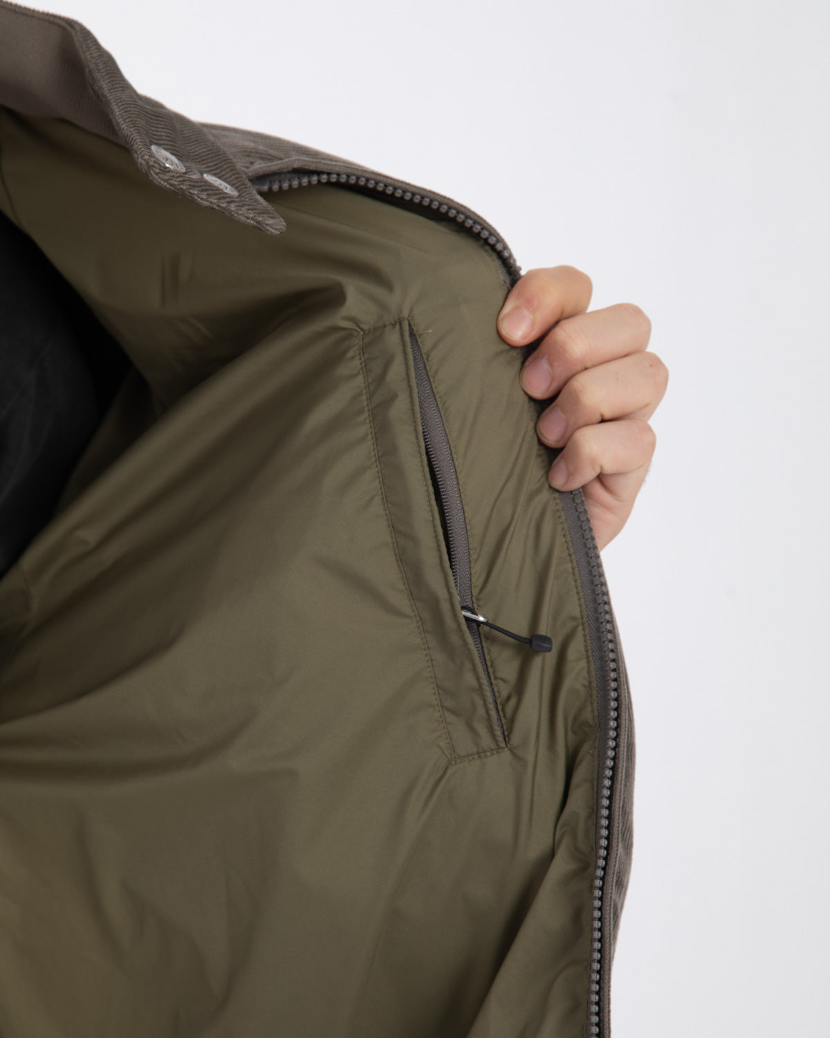 CORDUROY FIELD DOWN JACKET