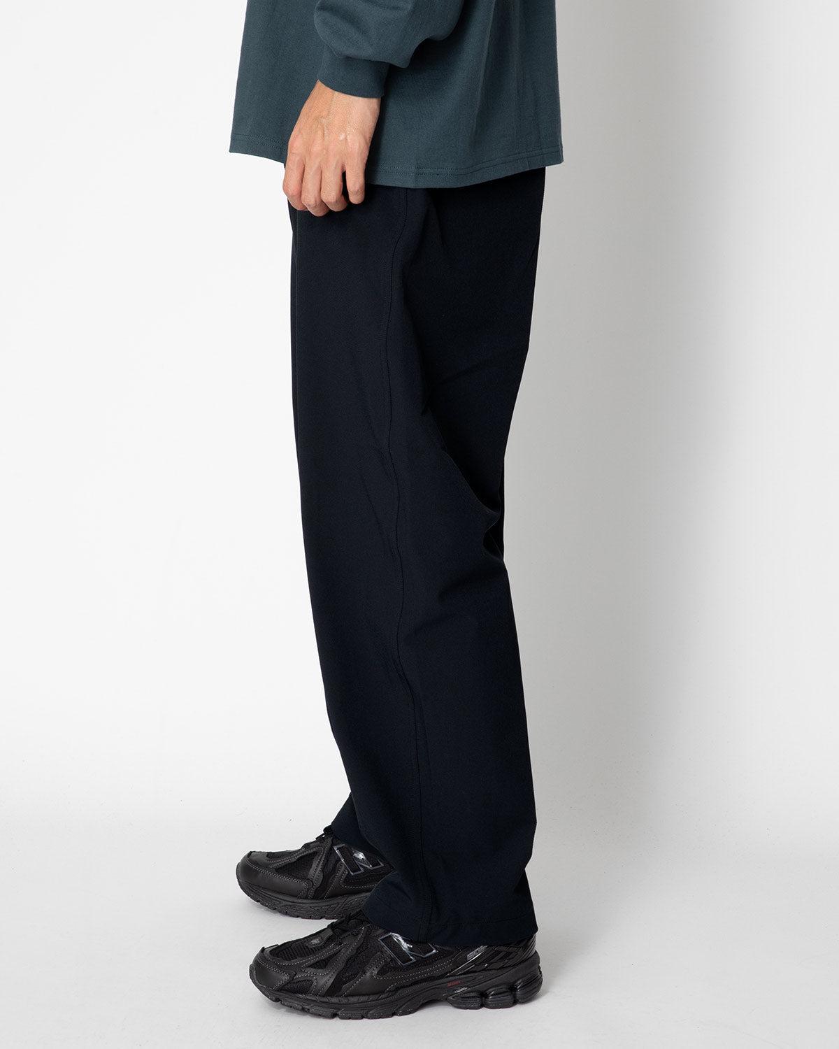 STRETCH TWILL WIDE TAPERED FIELD PANTS
