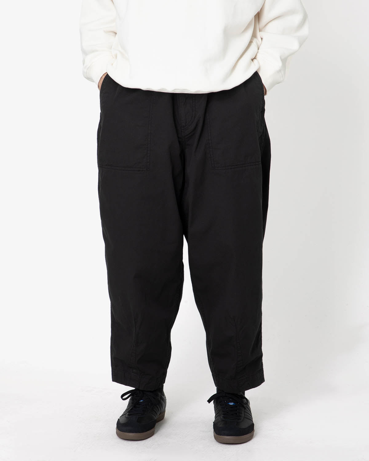 RIPSTOP WIDE CROPPED FIELD PANTS