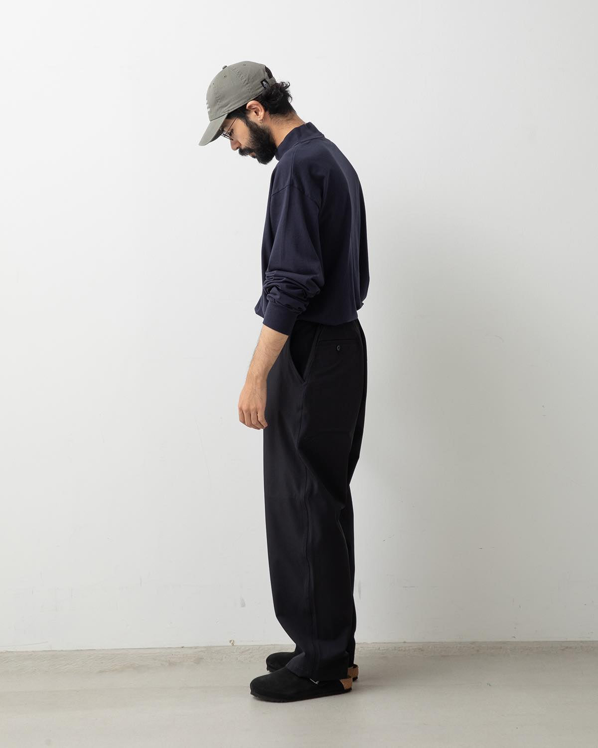 STRETCH TWILL WIDE TAPERED FIELD PANTS