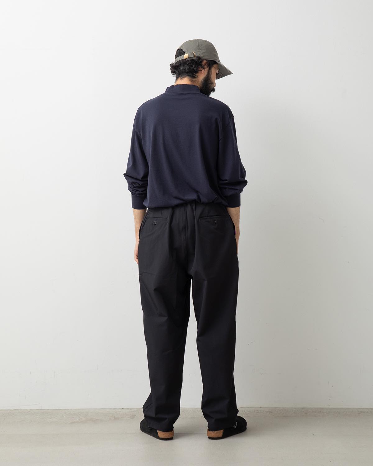 STRETCH TWILL WIDE TAPERED FIELD PANTS