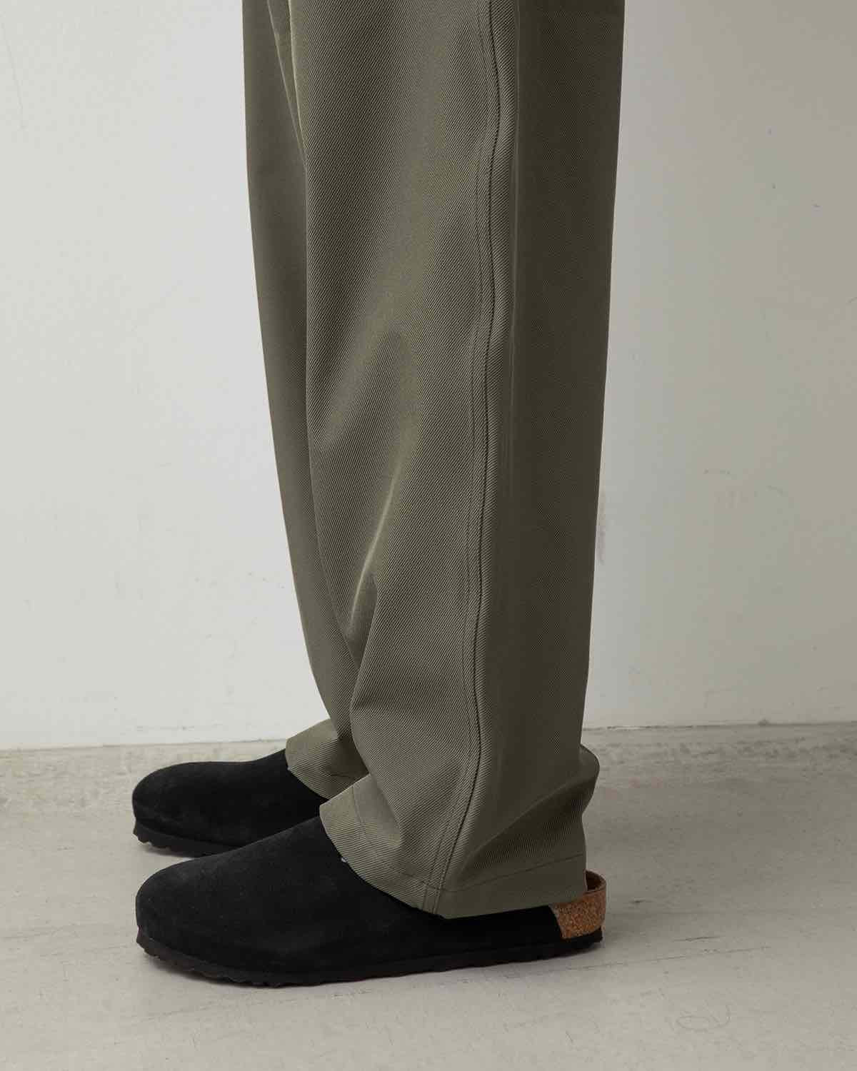 STRETCH TWILL WIDE TAPERED FIELD PANTS