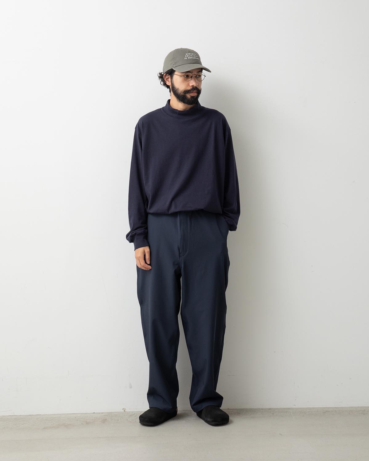 STRETCH TWILL WIDE TAPERED FIELD PANTS