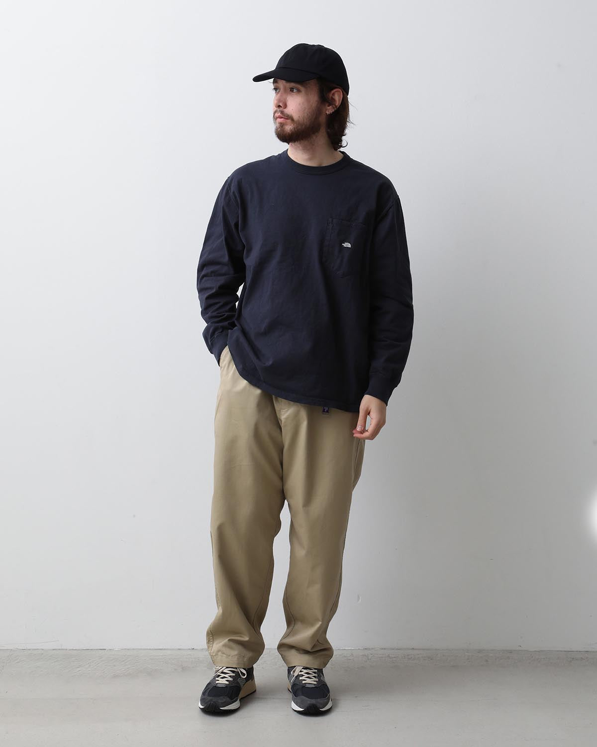 COOLMAX CHINO WIDE TAPERED PANTS