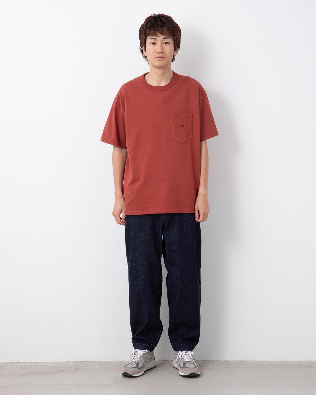 DENIM WIDE TAPERED FIELD PANTS