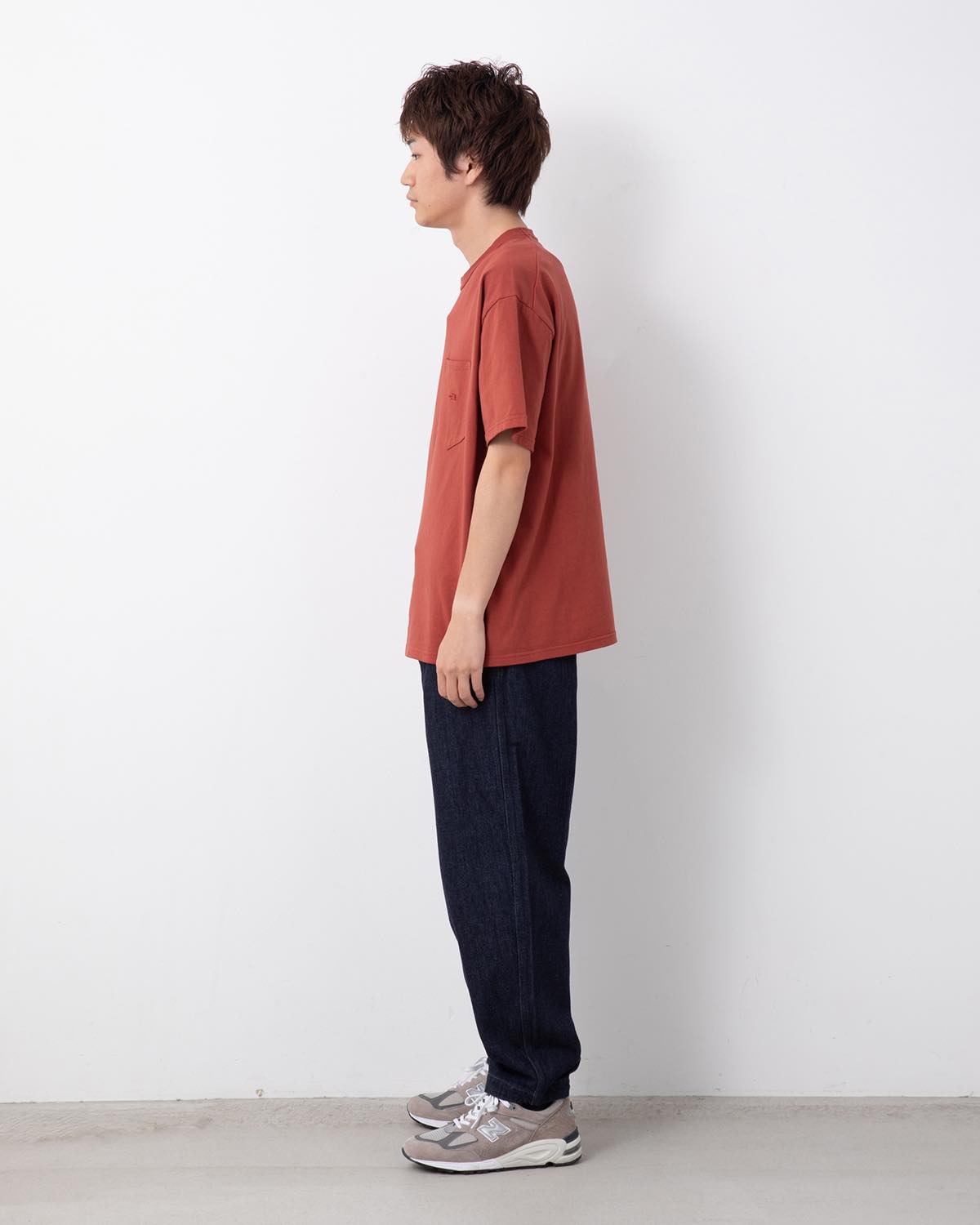 DENIM WIDE TAPERED FIELD PANTS