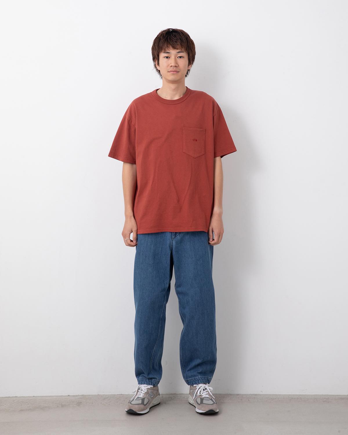 DENIM WIDE TAPERED FIELD PANTS